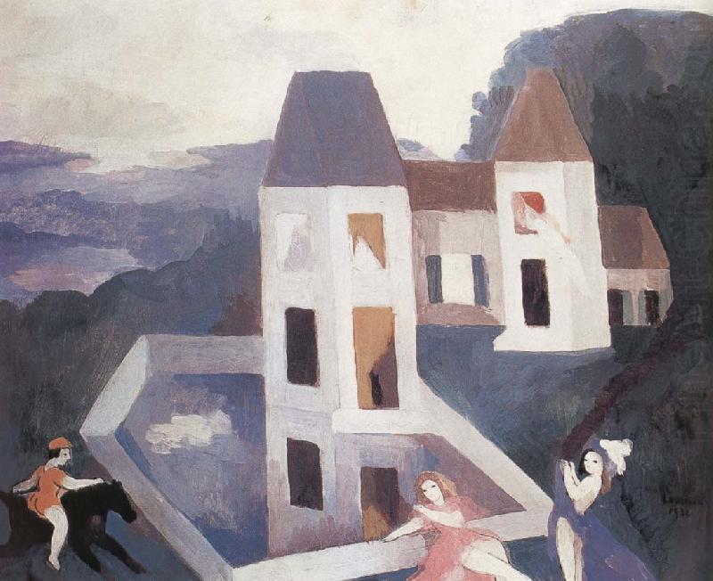 Castle  in the dark, Marie Laurencin